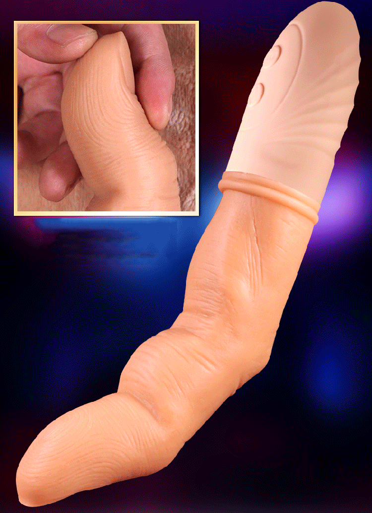 Ngón tay silicon rung lắc siêu mềm mịn chống nước pin sạc USB