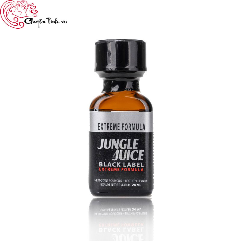 Chai hít Popper Jungle Juice Black Label 24ml Mạnh Mùi Quyến Rũ