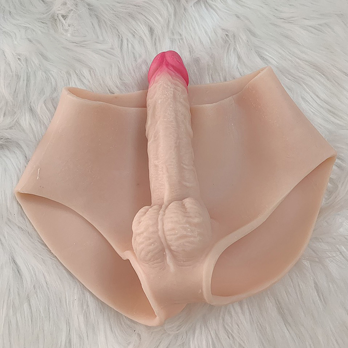 Quần silicon gắn dương vật 100% silicon cao cấp an toàn dùng