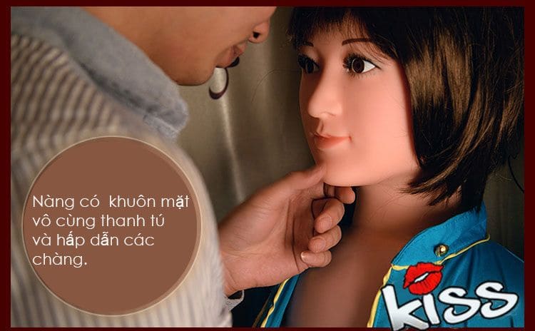 Búp bê tình dục tiếp viên hàng không bơm hơi silicon cao cấp