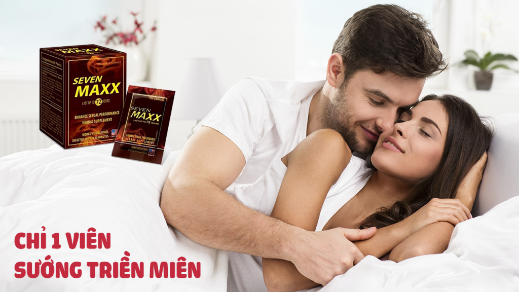 Viên uống tăng sinh lý nam Seven Max USA thảo dược thiên nhiên an toàn