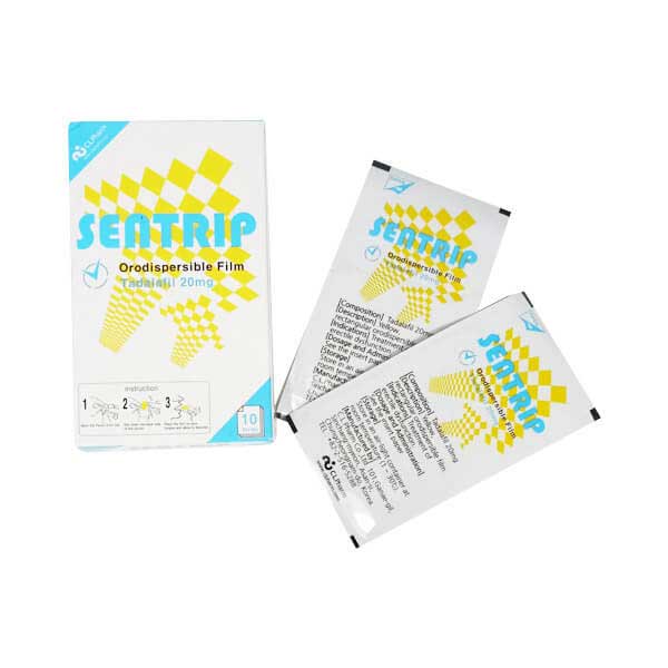 Tem ngậm Sentrip tăng sinh lý nam Hàn Quốc hiệu quả nhanh