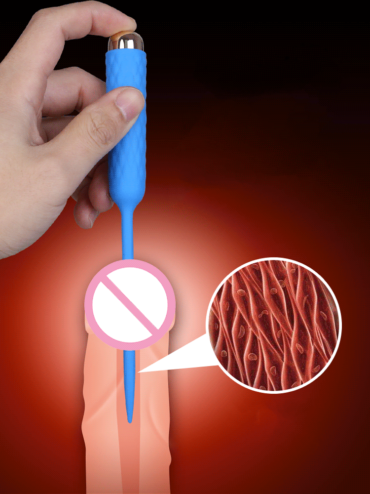 Thanh rung niệu đạo silicone y tế kích thích cực khoái nam giới