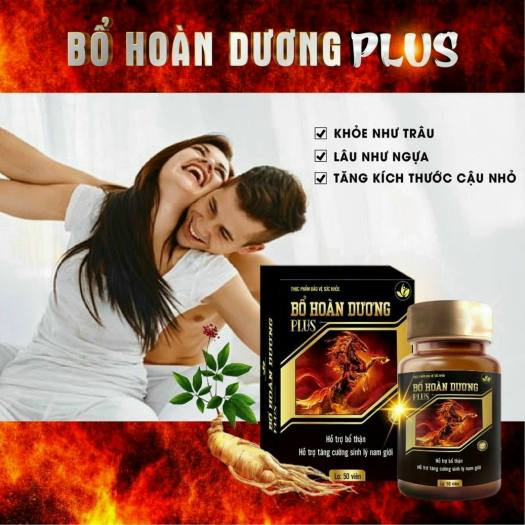 Thảo Dược Sinh Lý Nam Bổ Hoàng Dương Plus Tăng Cường Sinh Lý, Bổ Thận
