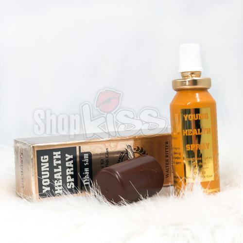 Xịt Young Health Spray nhân sâm kéo dài quan hệ