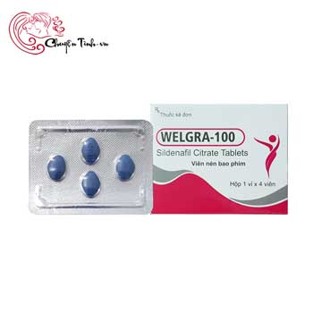 Viên uống cương dương Welgra 100mg tăng sinh lý nam hiệu quả