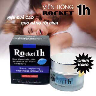 Phân phối Rocket 1h Mỹ chính hãng viên uống cường dương kéo dài thời gian chống xuất tinh Nam giới nhập khẩu