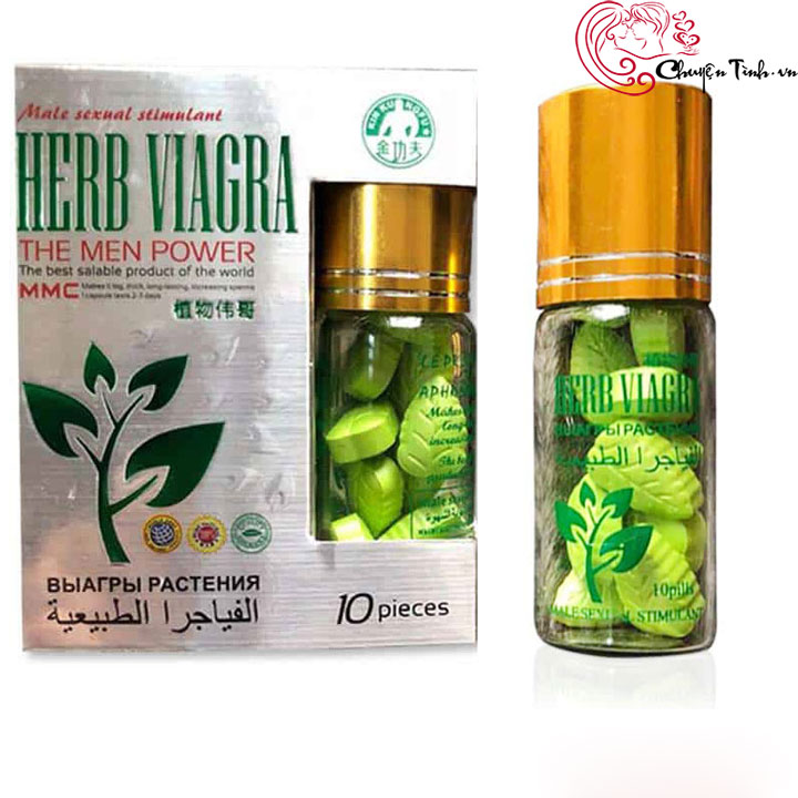 Thuốc cương dương Viagra xanh, tăng cường sinh lý nam hiệu quả nhanh