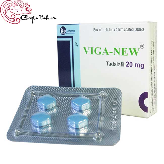 Viên uống cương dương Viga New 20mg hỗ trợ cải thiện sinh lý nam