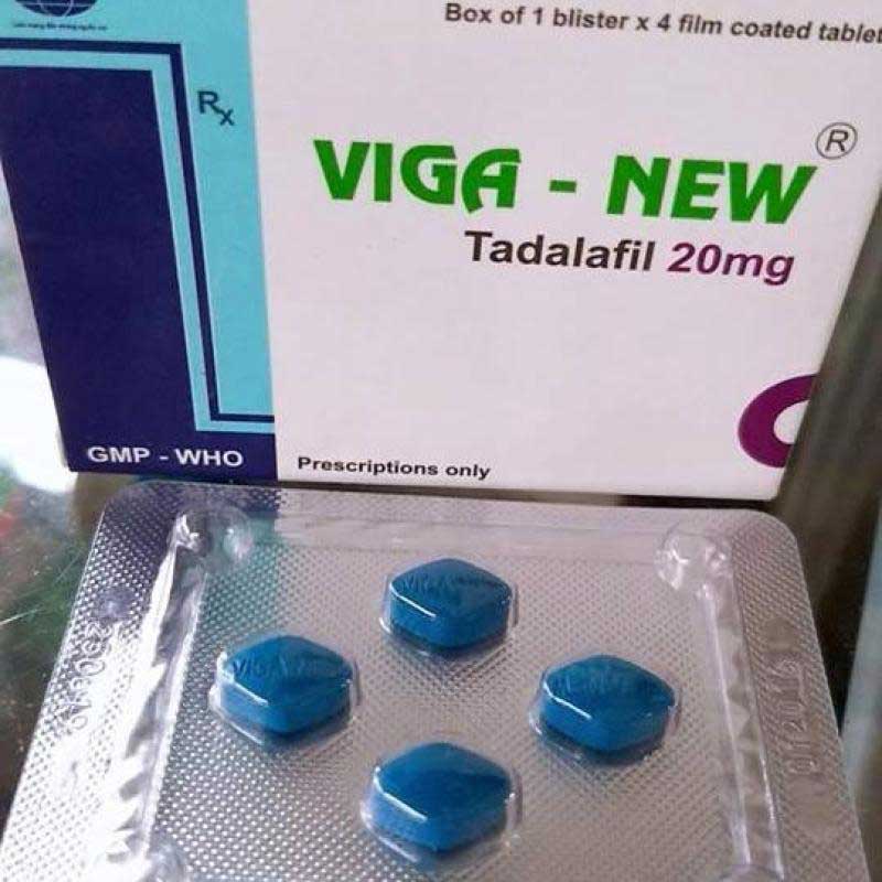 Viên uống cương dương Viga New 20mg hỗ trợ cải thiện sinh lý nam