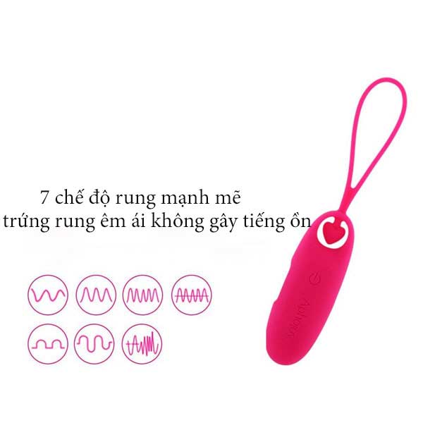 Trứng rung Aphojoy pin sạc 7 chế độ rung kích thích nữ giới