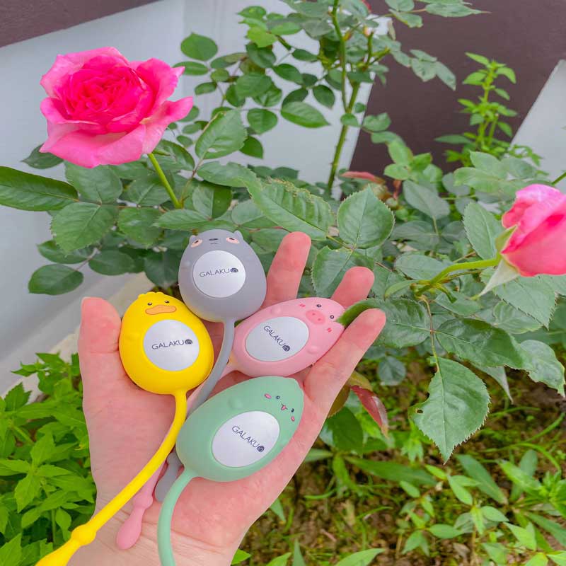 Trứng rung không dây Galaku siêu dễ thương rung đa chế độ pin sạc