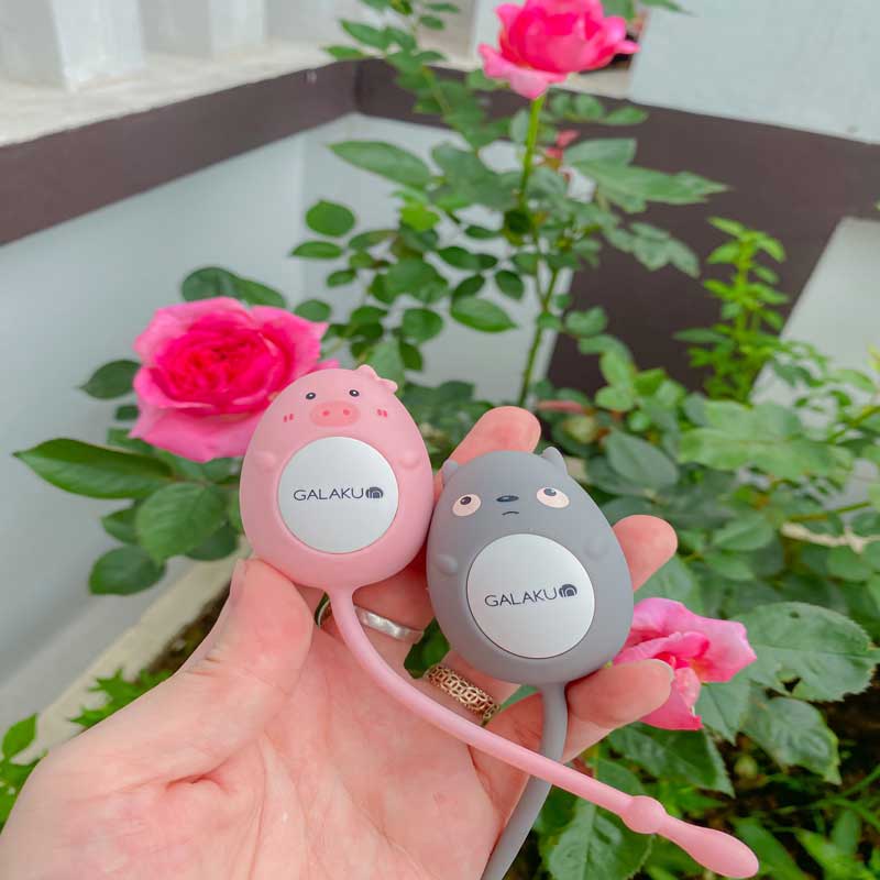 Trứng rung không dây Galaku siêu dễ thương rung đa chế độ pin sạc