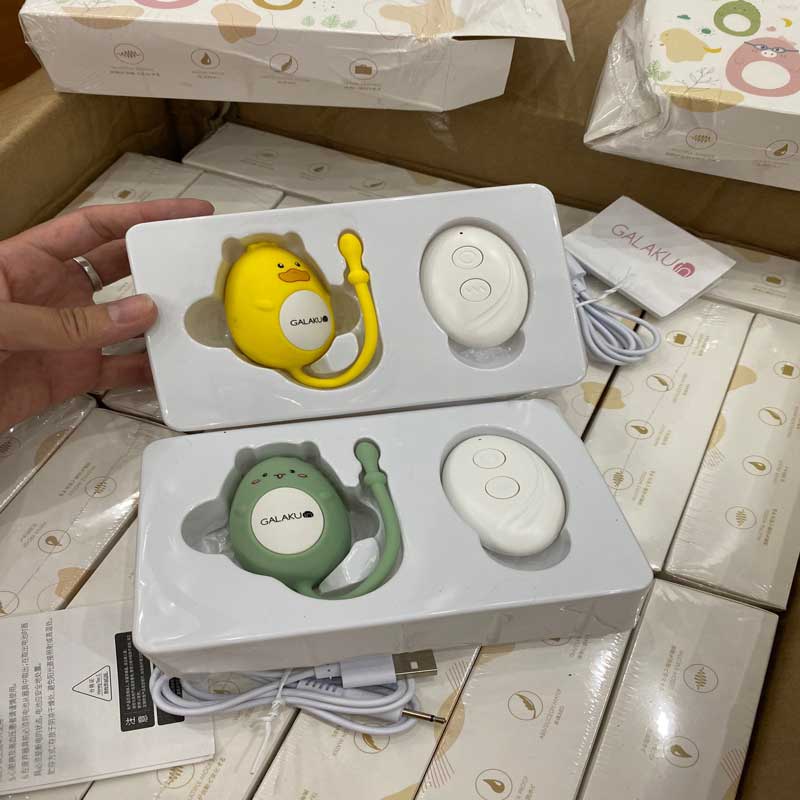 Trứng rung không dây Galaku siêu dễ thương rung đa chế độ pin sạc
