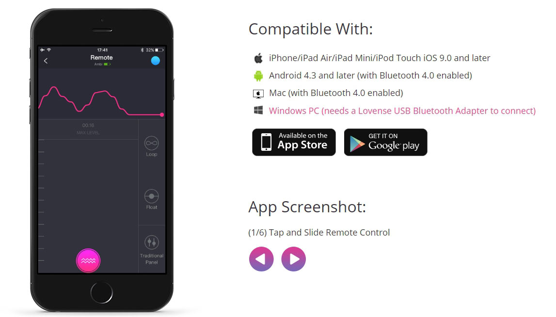 Trứng rung Lovense Lush điều khiển xa xuyên quốc gia 12 chế độ rung