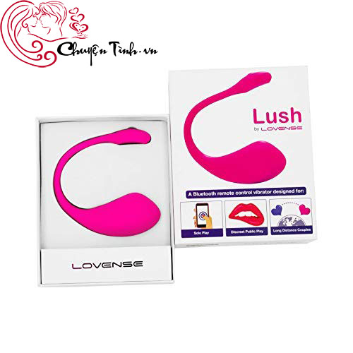 Trứng rung Lovense Lush điều khiển xa xuyên quốc gia 12 chế độ rung