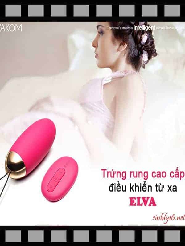 Trứng rung Svakom Elva sạc pin cao cấp rung siêu mạnh