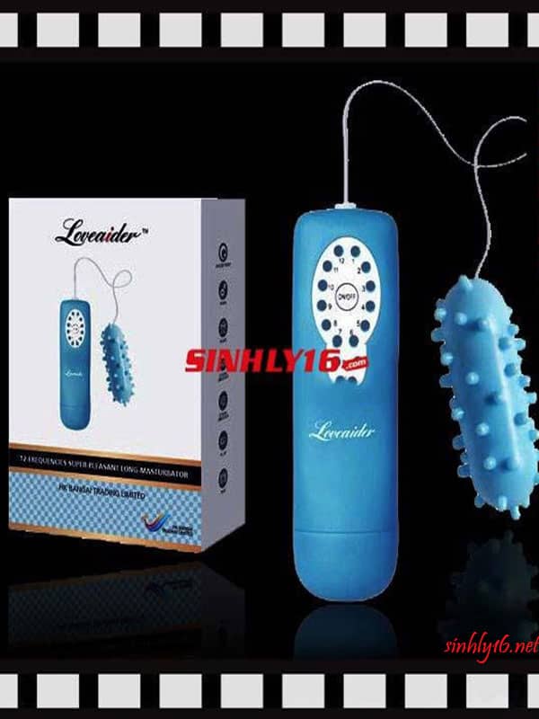 Trứng rung tình yêu Loveaider 1 đầu gai silicon mềm mại