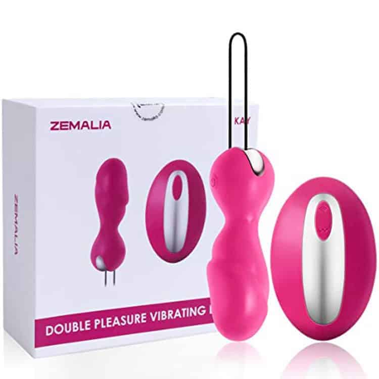 Trứng rung Zemalia KAY Anh Quốc điều khiển từ xa cực mạnh