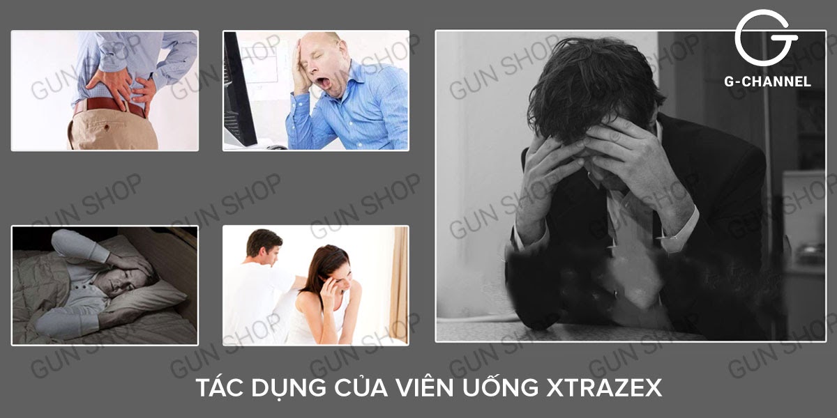Viên sủi Xtrazex hỗ trợ cường dương tăng sinh lý nam an toàn hiệu quả