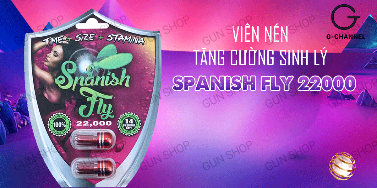 Viên uống Spanish Fly 22000 tăng cường sinh lý nam giới