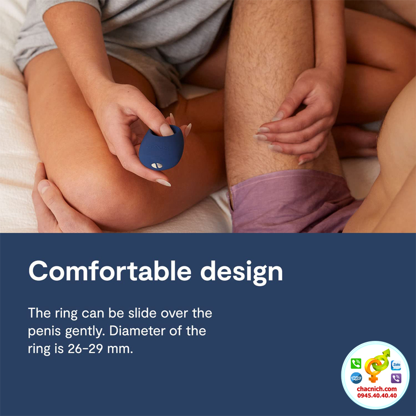 Vòng rung cao cấp We-Vibe Pivot 11 chế độ rung điều khiển qua App