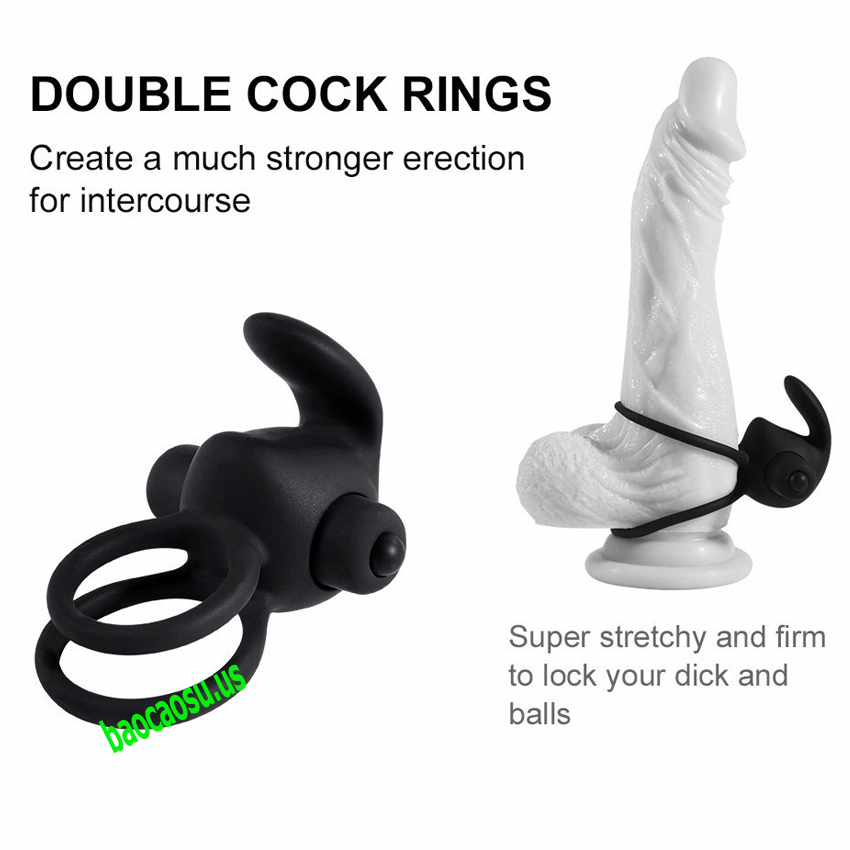 Vòng rung điểm G chống xuất tinh sớm Utimi silicone mềm nhập Mỹ