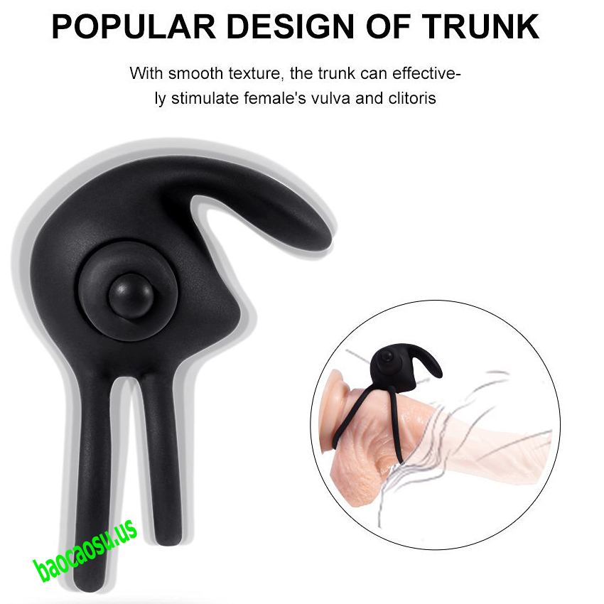 Vòng rung điểm G chống xuất tinh sớm Utimi silicone mềm nhập Mỹ