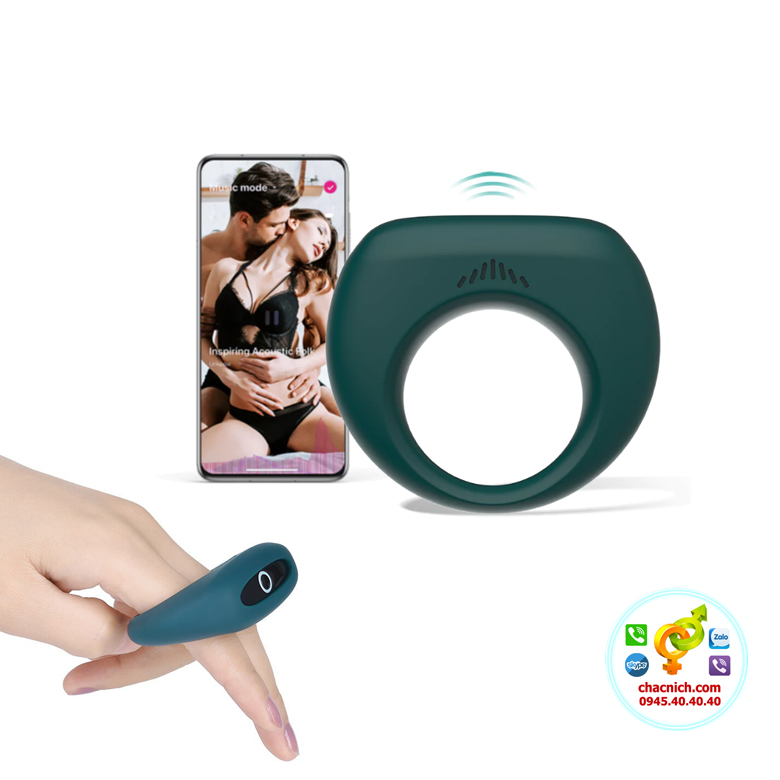 Vòng rung Magic Dante II 10 chế độ điều khiển qua App silicon cao cấp