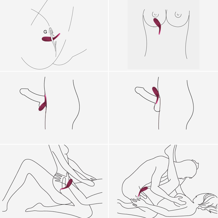 Vòng rung tình yêu đa năng 4 in 1 Utimi Mỹ cao cấp kích thích