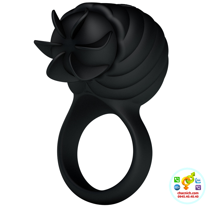 Vòng xoay cánh quạt Prettylove Frances 3 chế độ rung mạnh mẽ