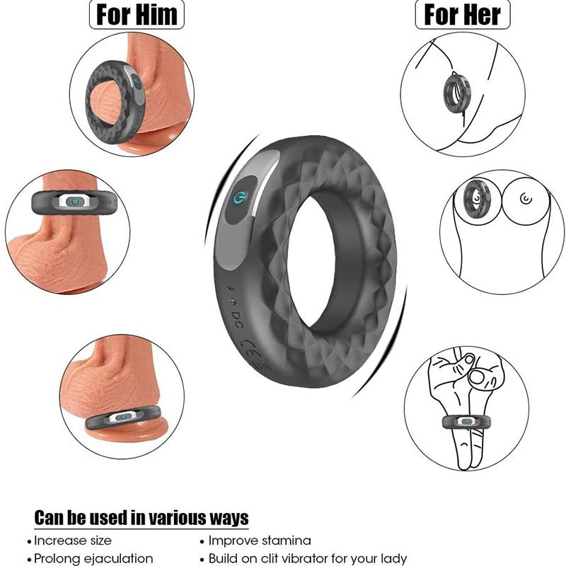  Thông tin Vòng đeo thông minh 10 chế độ rung Pipedream Dual Motors Couple Vibrating cao cấp