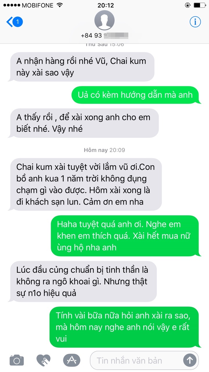 Thuốc kích dục Kum dạng nước pha không mùi vị, kích thích nhanh