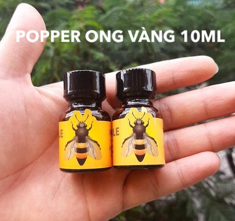 Popper Ong Vàng 10ml 30ml 40ml Bumble Bee ong bắp cày con bọ cánh cứng