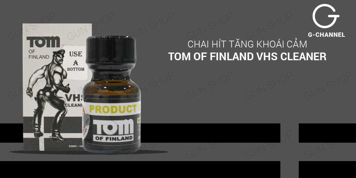  Mua Chai hít tăng khoái cảm Popper Tom Of Finland VHS Cleaner Use A Bottom - Chai 10ml có tốt không?