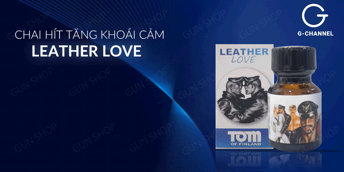 Cung cấp Chai hít tăng khoái cảm Popper Tom Of Finland Leather Love - Chai 10ml nhập khẩu