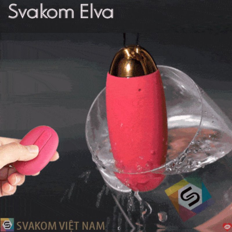 Trứng rung Svakom Elva sạc pin cao cấp rung siêu mạnh 
