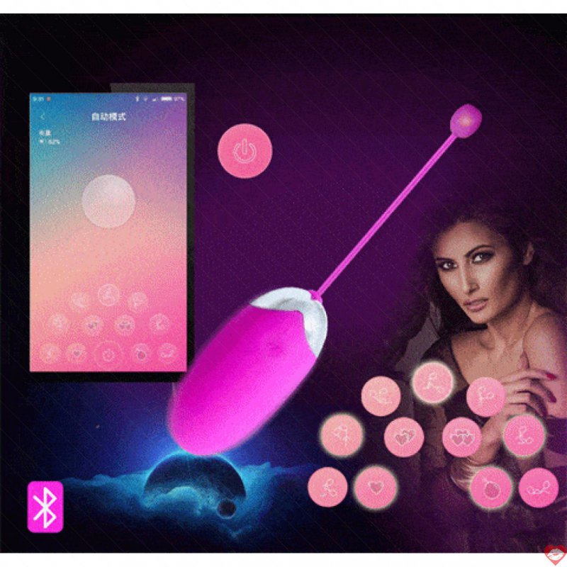 Trứng rung silicon siêu mạnh kết nối wifi điều khiển hiện đại 