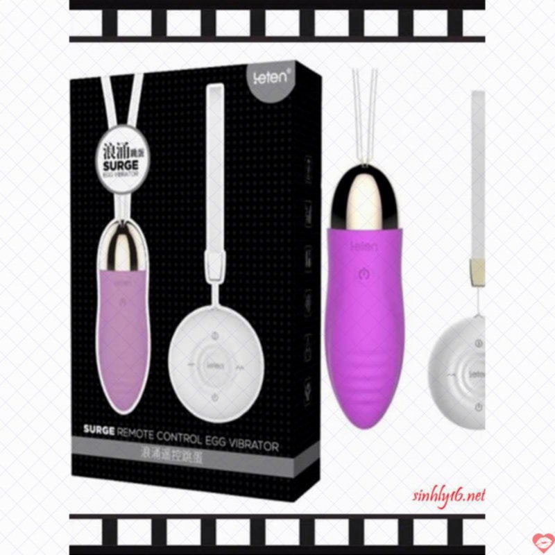 Trứng rung không dây Leten Surge TR33 sạc USB tiện lợi 