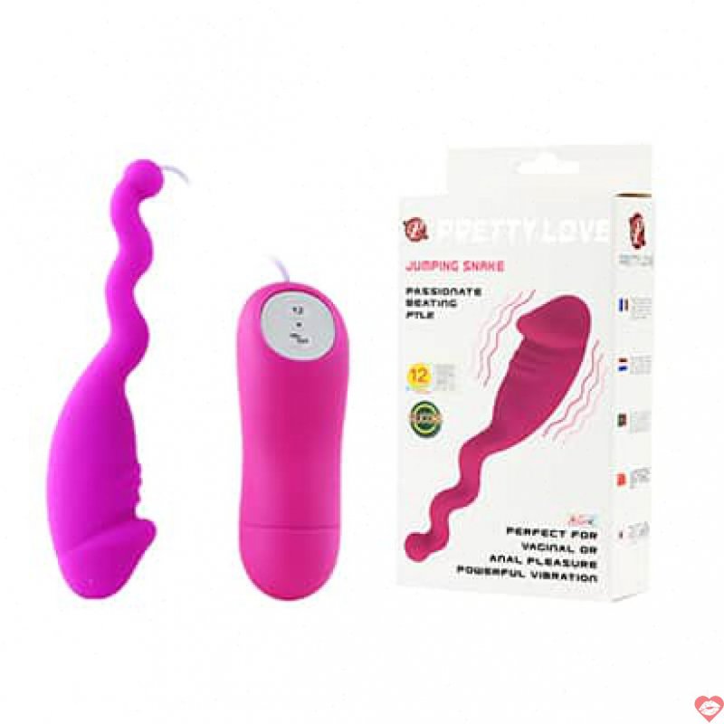 Dương vật giả Pretty Love Jumping Snake 10 chế độ rung 