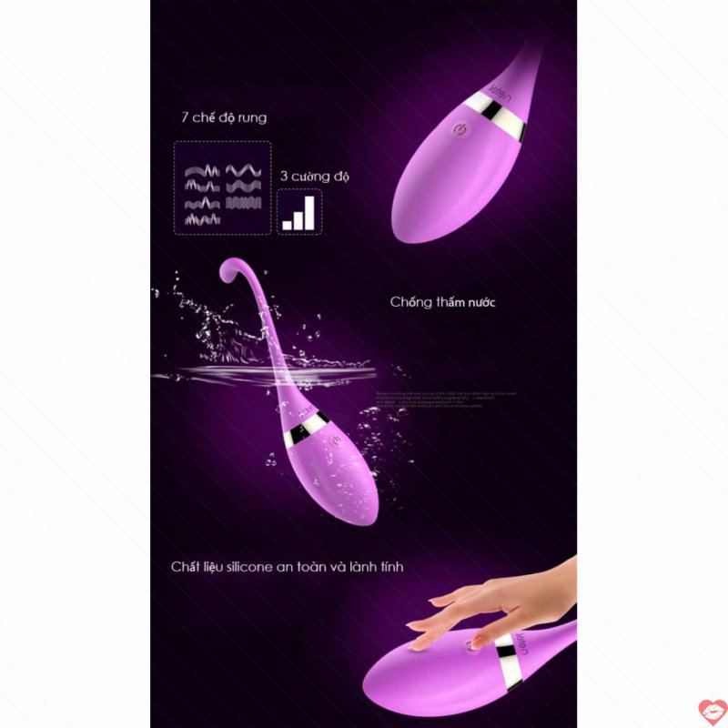 Trứng rung Leten Swan sạc pin điều khiển xa đa chế độ rung 