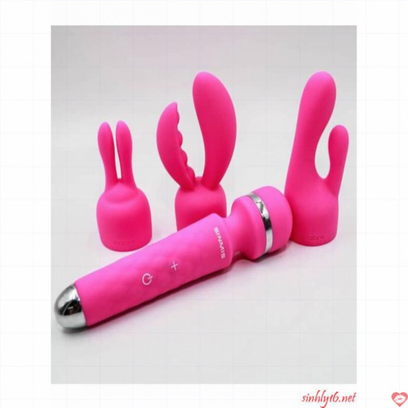 Chày rung Simmis Nhật MS123A cao cấp massage điểm nhạy cảm tăng khoái cảm 