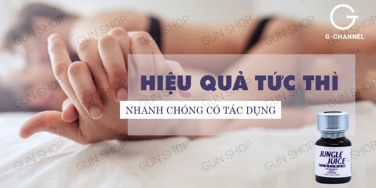  Địa chỉ bán Chai hít tăng khoái cảm Popper Jungle Juice Platinum - Chai 10ml tốt nhất