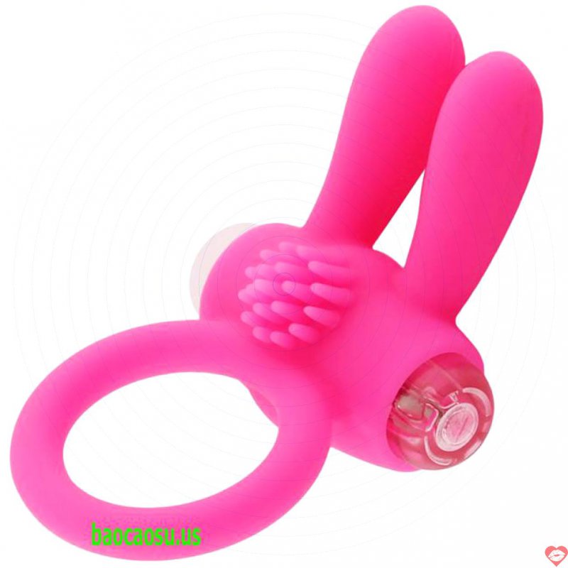 Vòng rung tai thỏ Rabbit Cock Ring silicone y tế 7 chế độ rung 