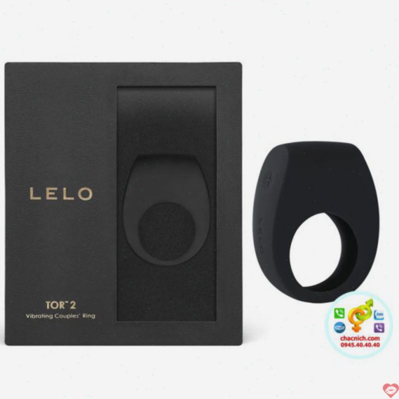 Vòng Đeo Dương Vật Lelo Tor 2 6 Kiểu Rung Silicon Cao Cấp 