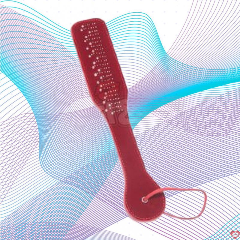 Cây phệt đít da cán dài đỏ bạo dâm kích thích hương tình 