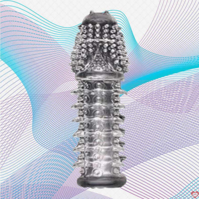 Bao cao su đôn dên silicon mềm mịn siêu tăng kích thước 