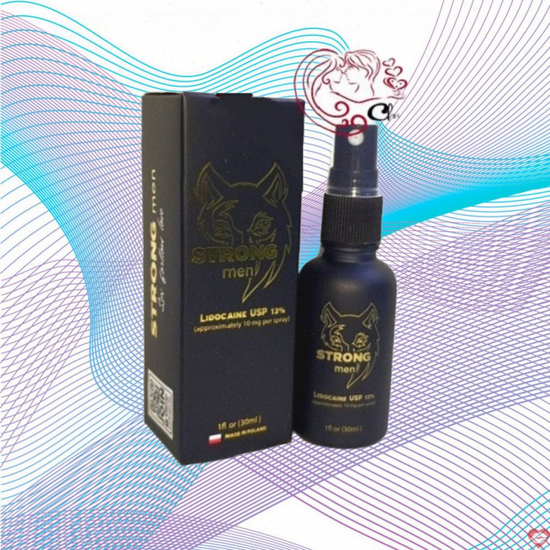 Chai xịt Strong Men chống xuất tinh sớm lidocain 13% siêu hiệu quả 