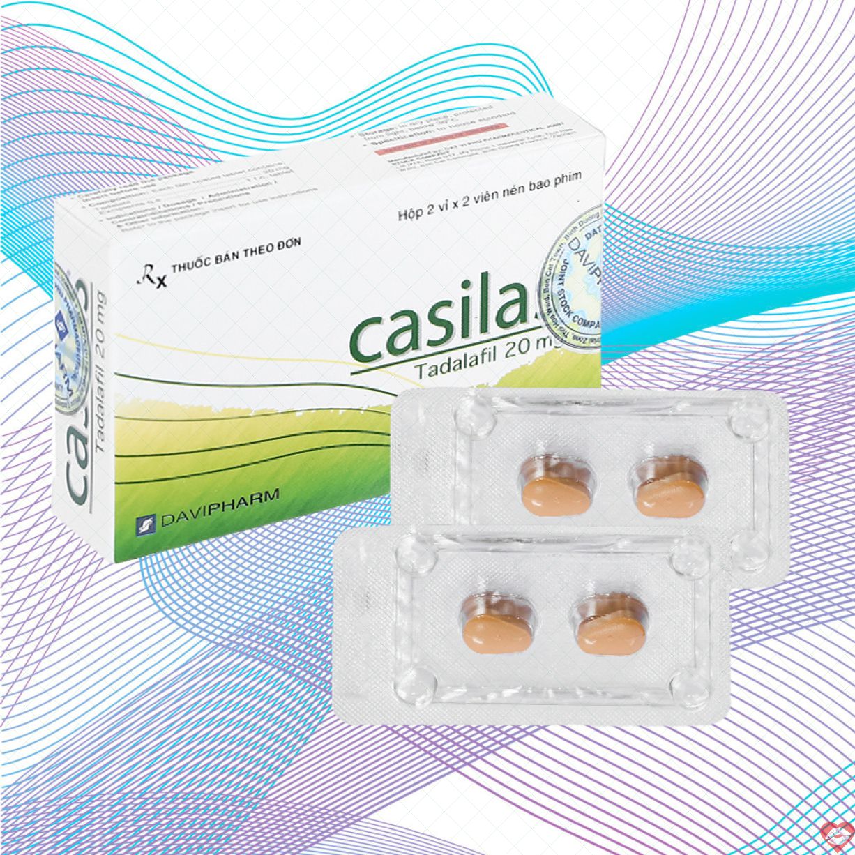 Đại lý Viên uống Casilas 20mg thuốc trị xuất tinh sớm kéo dài thời gian quan hệ giá sỉ