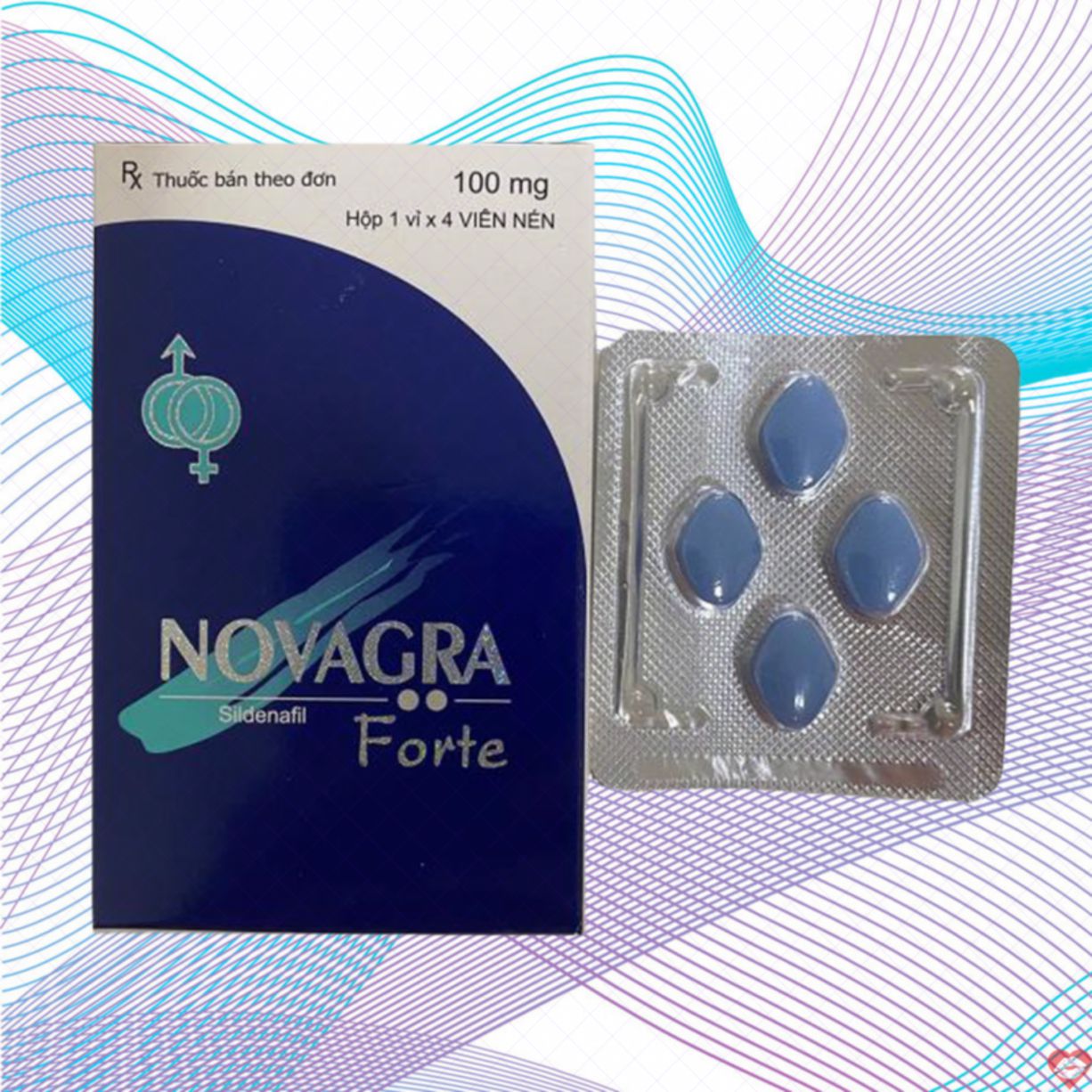 Nơi bán Thuốc Novagra Forte 100mg cương dương Ấn Độ chống xuất tinh sớm tăng sinh lý hàng xách tay